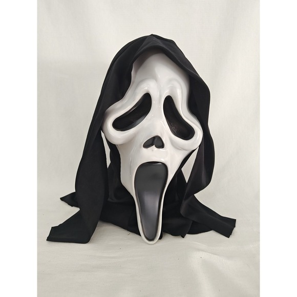 Easter Unlimited Other - Scream Ghost Face Costume Hooded Halloween Mask With Strap Easter Unlimited 2022